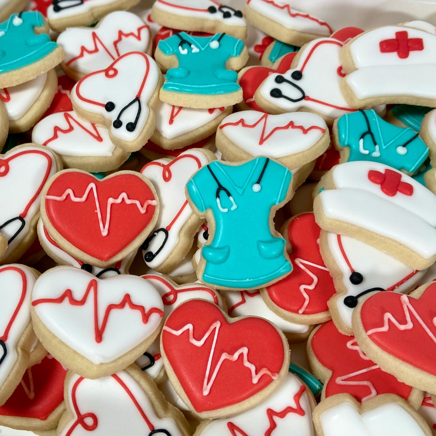 Nurse Appreciation Mini Sugar Cookies